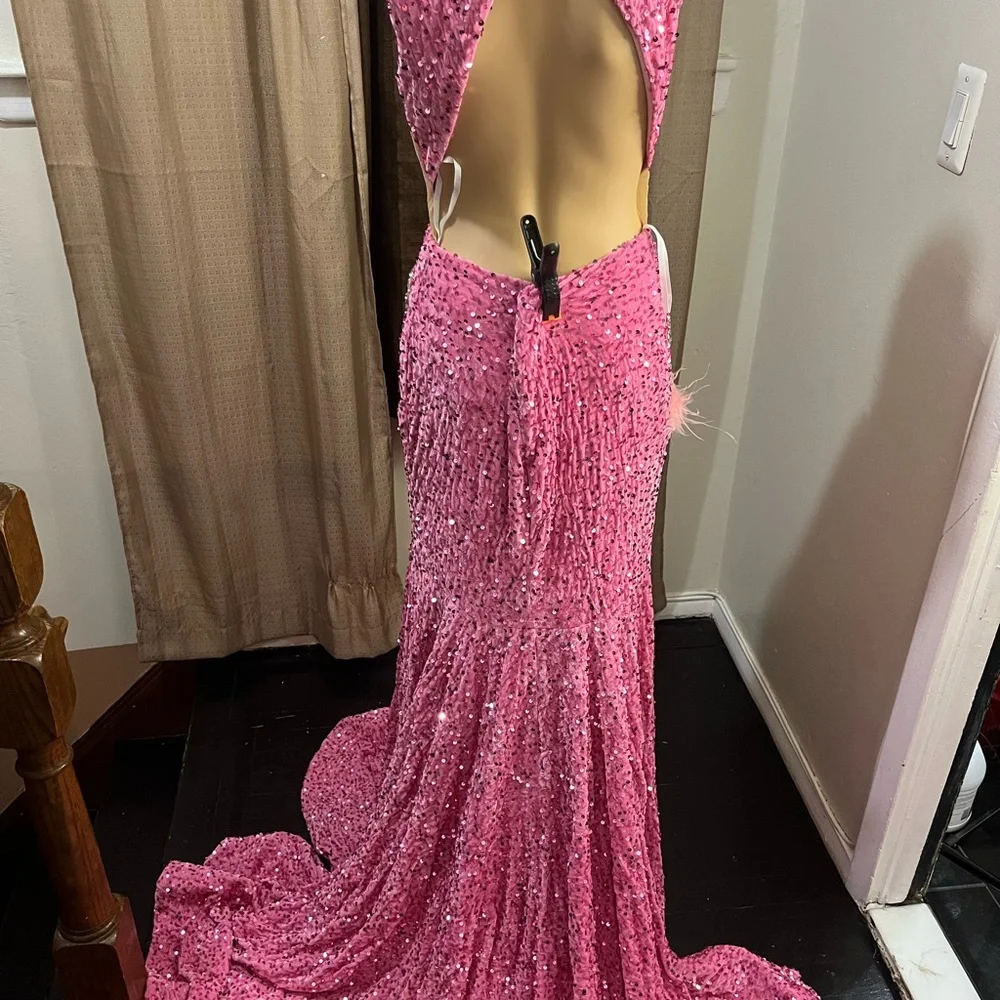 Prom Dress (Pink) - Picture 10 of 13